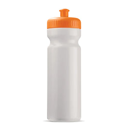 Novera Cane bidon 750 ml van biokunststof, Wit en oranje - 29LT98860