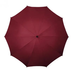 Falcone® Windproof Golfparaplu – 10-Panelen, Handmatig, 130 cm - Bordeaux