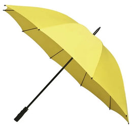 Falcone windproof golfparaplu 10-panelen, handmatig, 130 cm, Geel - 30GP52
