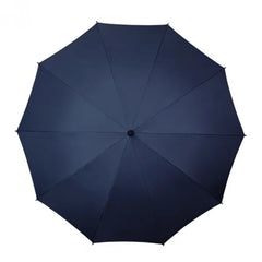 Falcone® Windproof Golfparaplu – 10-Panelen, Handmatig, 130 cm - Navy