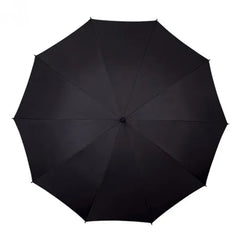 Falcone® Windproof Golfparaplu – 10-Panelen, Handmatig, 130 cm - Zwart