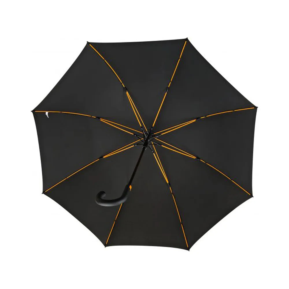 Golfparaplu luxe automaat zwart in side 30gp67