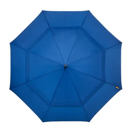 Falcone windproof golfparaplu automaat met oranje glasfiber frame, Blauw - 30GP76