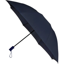 Opvouwbare inside out paraplu automaat, windproof, met foedraal, Marineblauw - 30LGF406