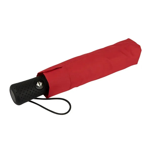 Opvouwbare automatische windproof paraplu opgevouwen, Rood - 30LGF420