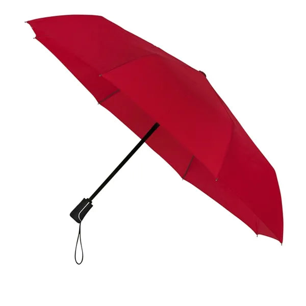 Opvouwbare automatische windproof paraplu, Rood - 30LGF420