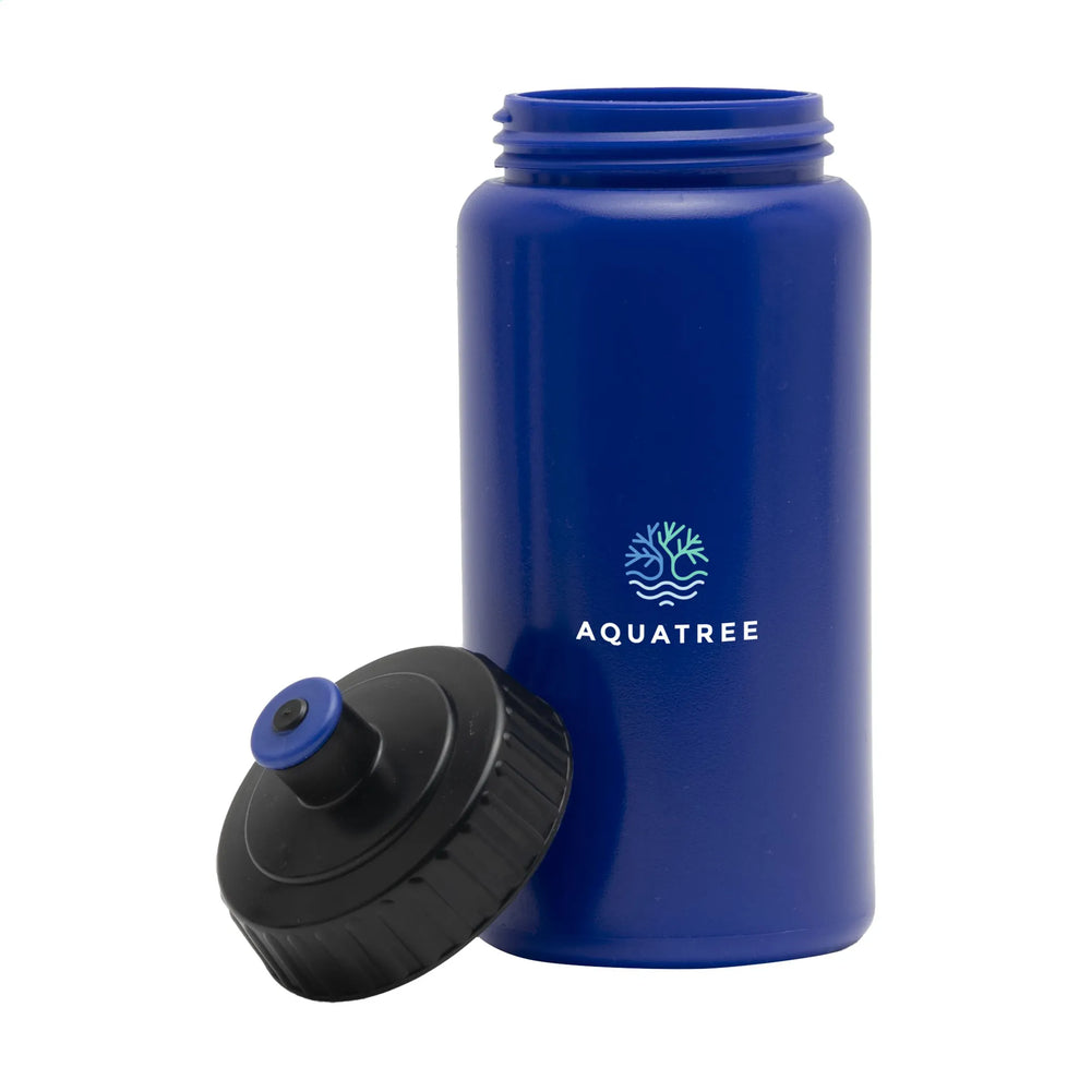 bio hdpe sportbidon duurzaam lekvrij blauw 311296 