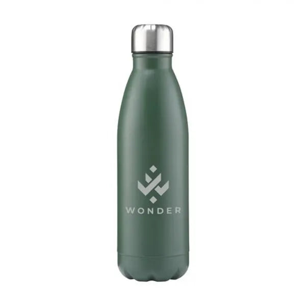 RVS waterfles 790 ml enkelwandig, Legergroen - 311367