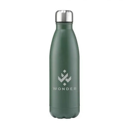 RVS waterfles 790 ml enkelwandig, Legergroen - 311367