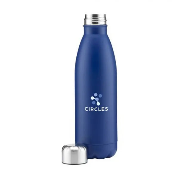 RVS waterfles 790 ml enkelwandig, Marineblauw - 311367