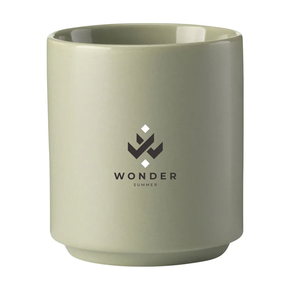 stapelbare mok zonder oor 200ml groen 311383