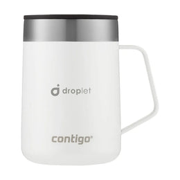 Contigo thermosmok 420 ml dubbelwandig RVS, Wit - 311495