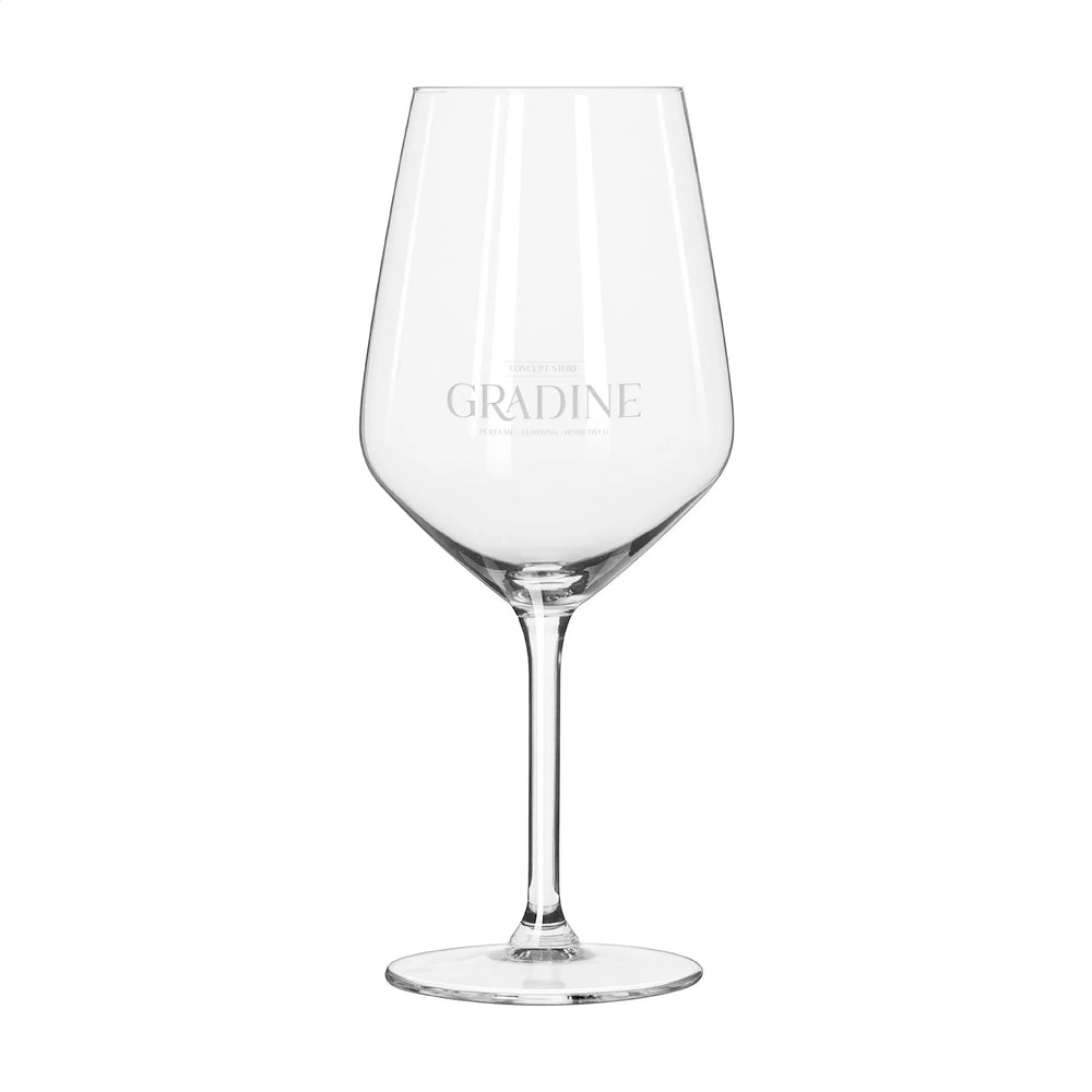 Wijnglas 370 ml met lange steel, Transparant - 311887