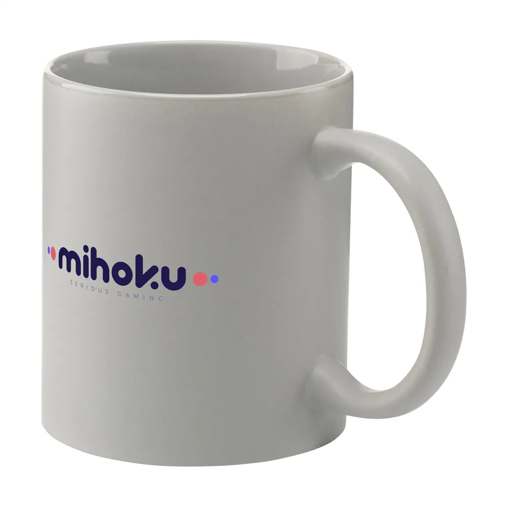 mok hoogwaardig keramiek mat 350ml grijs 311889