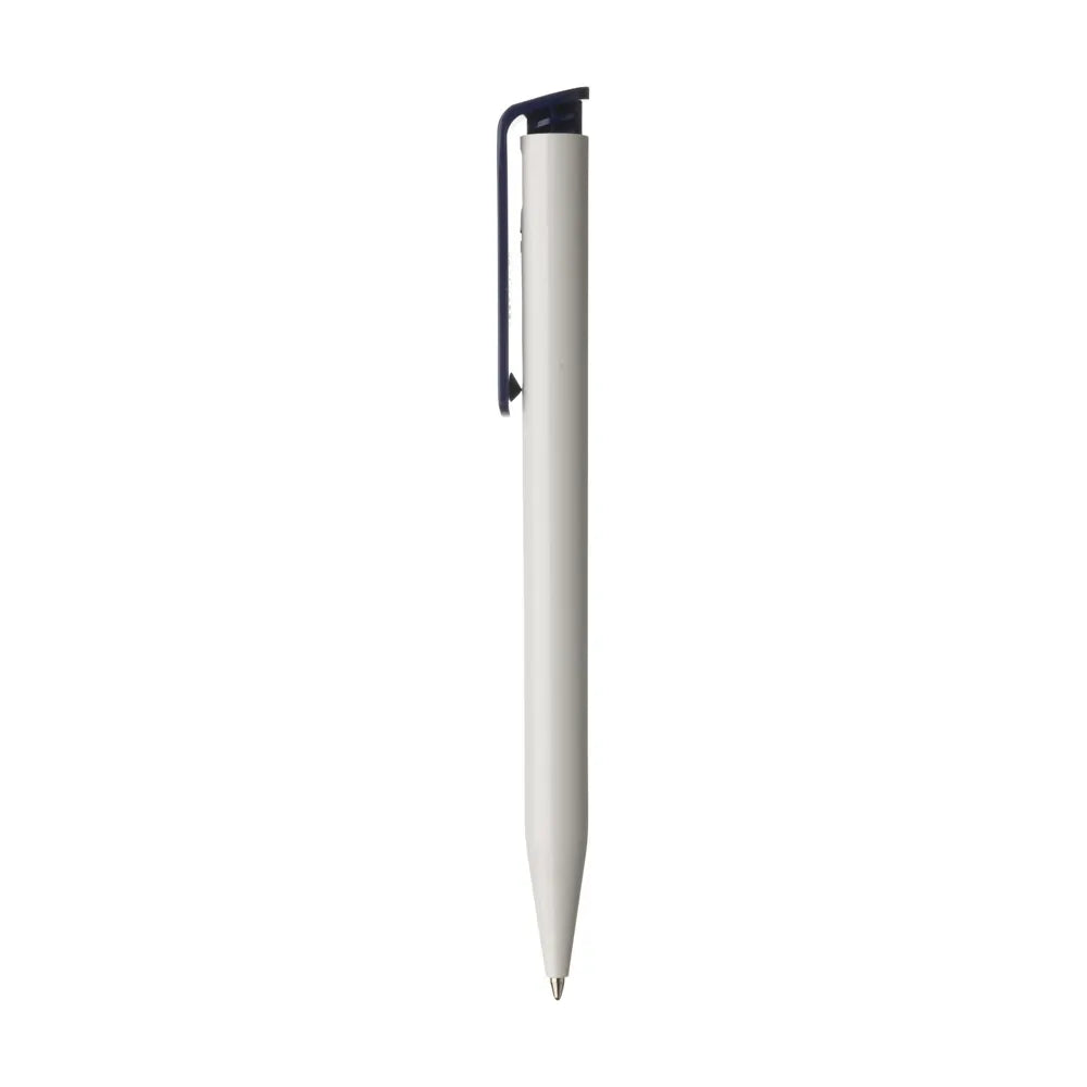 Senator balpen met gekleurde clip en gepolijste houder, Wit en marineblauw - 312068