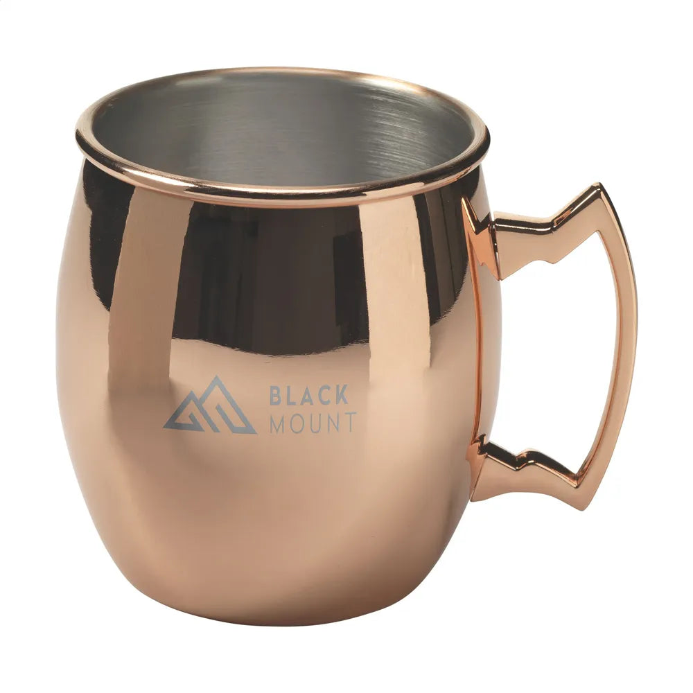 Koperen cocktail mok 400 ml gerecycled RVS, Koper - 312161