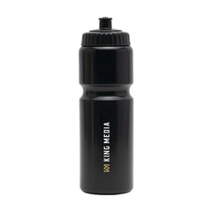 Sugarcane Bio Bidon 750 ml – Duurzame Sportfles van Bio-LDPE - Zwart
