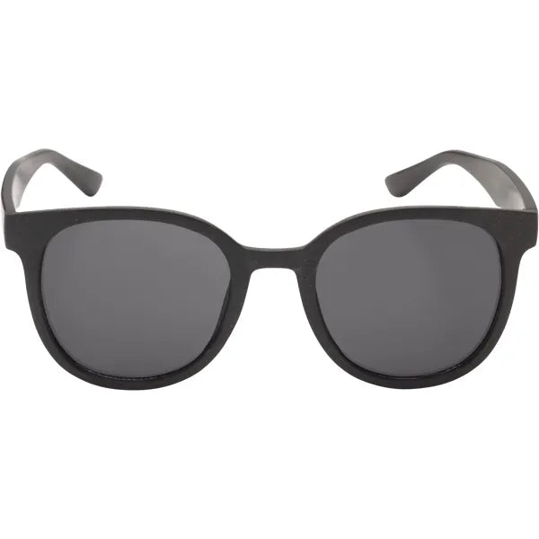 eco vriendelijkem zonnebril tarwestro-zwart frontaal 313088
