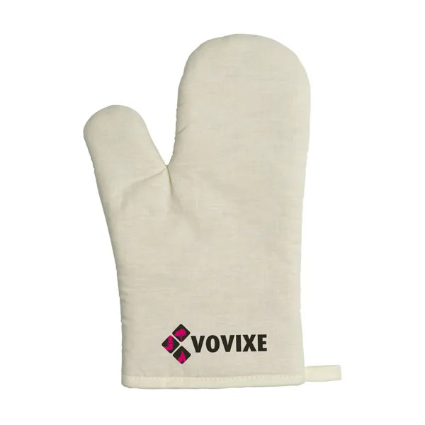 Stevige ovenwant van katoen met molton voering, Beige - 313307