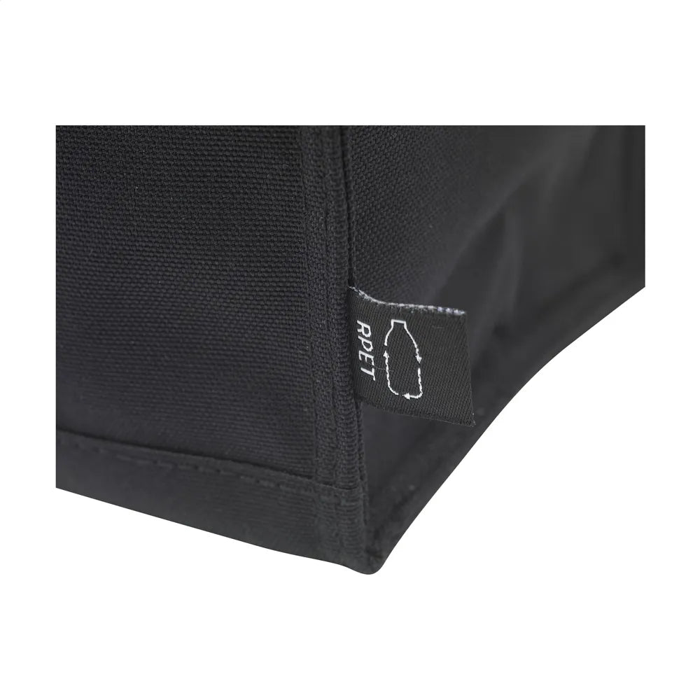 roll top lunch tas rpet zwart detail foto 314128
