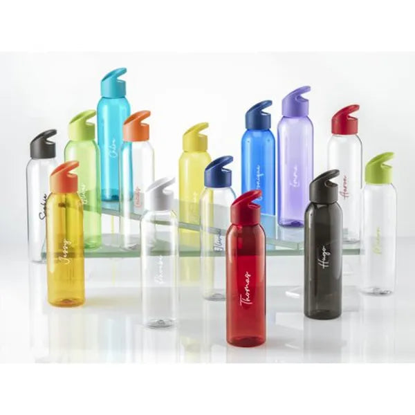 drinkfles kunststof 650 ml sfeer foto verschillende kleuren  315226