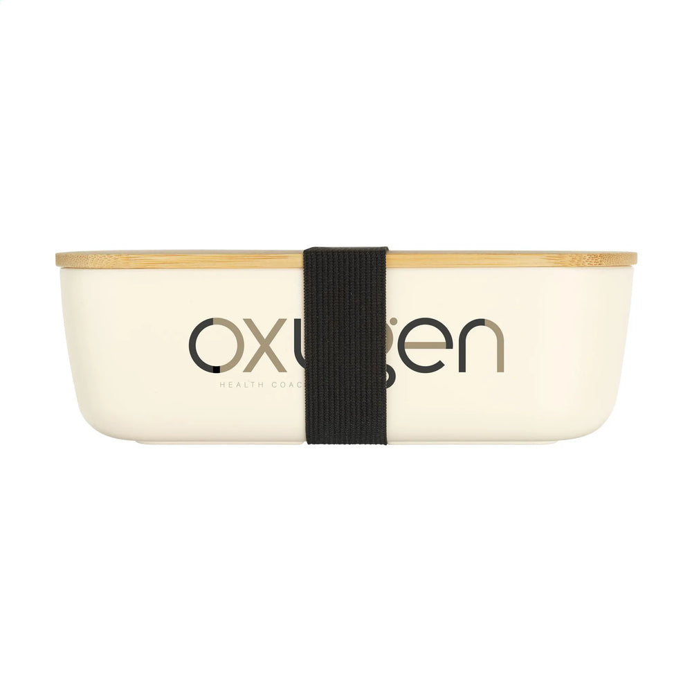 royale lunchbox pp kunststof beige met logo 315728