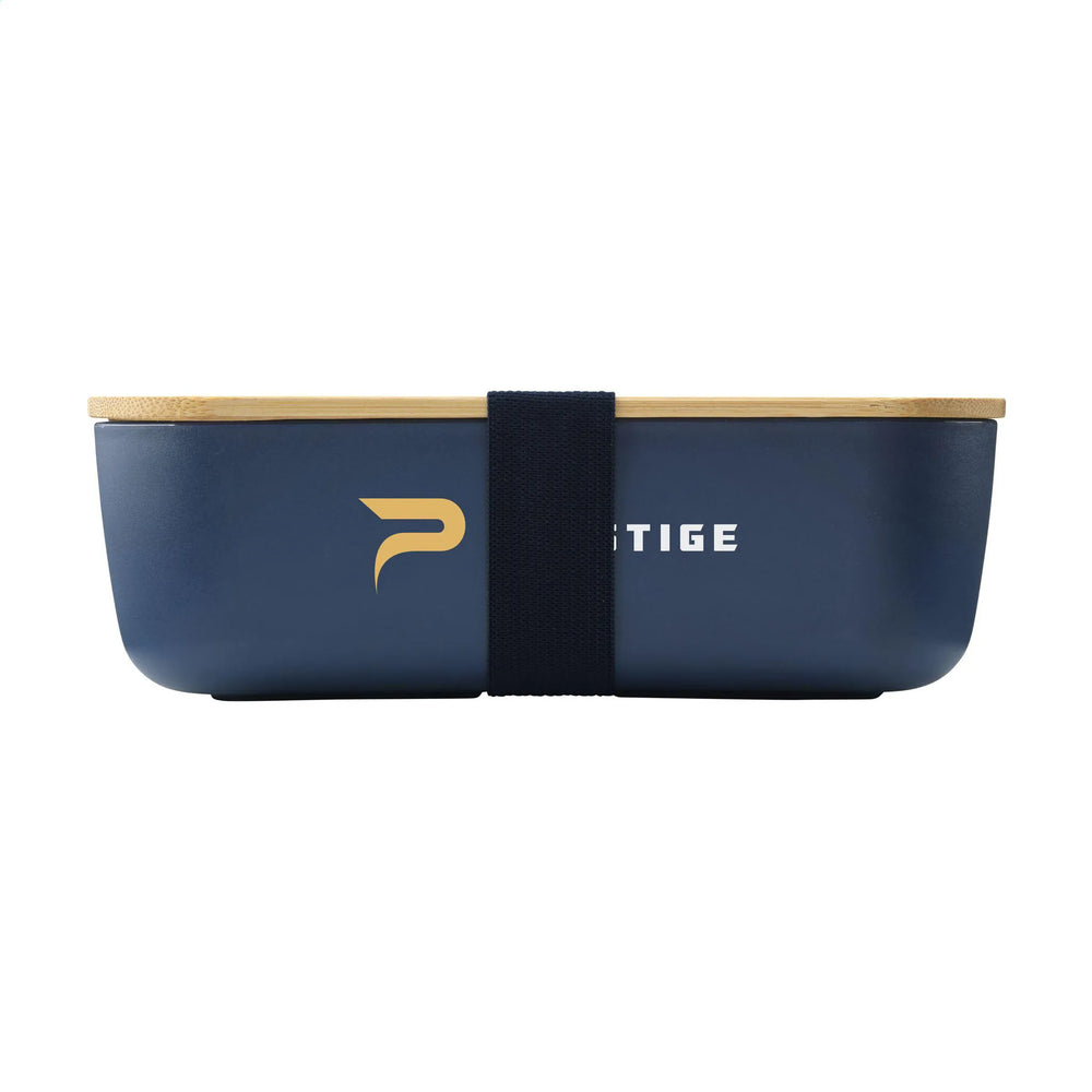 royale lunchbox pp kunststof blauw met logo 315728
