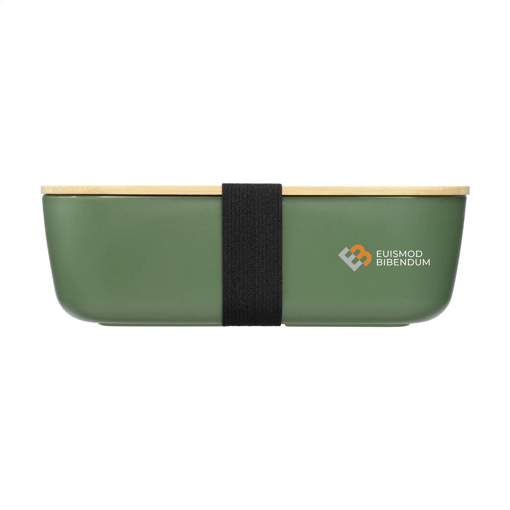 royale lunchbox pp kunststof groen met logo zijkant 315728