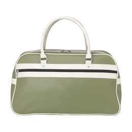 PVC/PU sporttas in retro jaren ’70 stijl, Groen - 315927