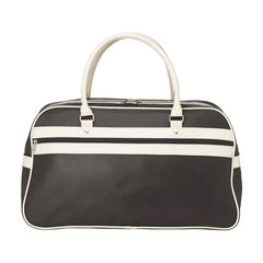 PVC/PU Sporttas in Retro Jaren ’70 Stijl - Bruin