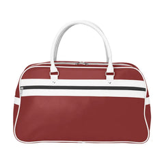 PVC/PU Sporttas in Retro Jaren ’70 Stijl - Rood
