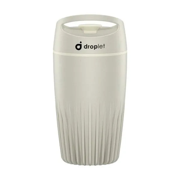 koffiebeker met deksel coffee cup 340 ml creme met logo bovenkant 31W429