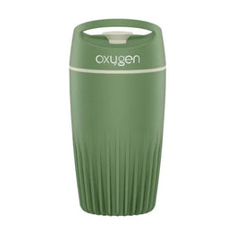 BE O Lifestyle koffiebeker 340 ml met logo op deksel, Groen - 31W429