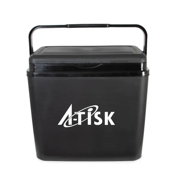 aanpasbare koelboxen zwart met logo 3828732