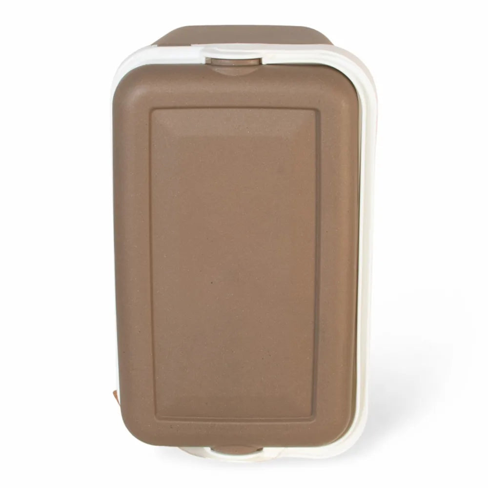 norlander koelbox 10l bruin bovenkant 3828732
