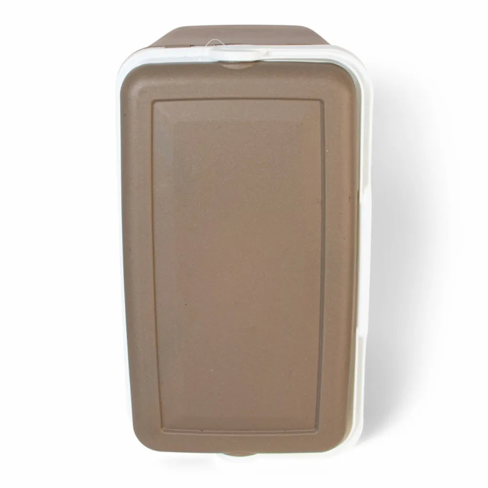 24 liter koelbox van norlander bruin bovenkant 3828733