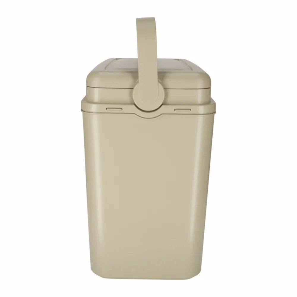 24 liter koelbox van norlander caffe latte zijkant 3828733