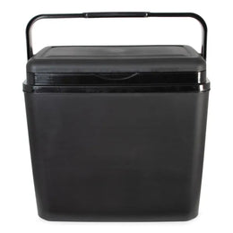 24 liter koelbox van Nörlander voorzijde, Zwart - 3828733