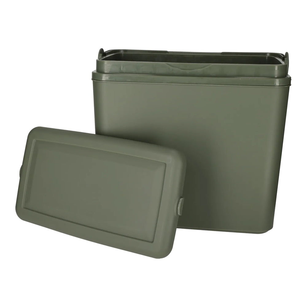 24 liter koelbox van norlander groen open 3828733