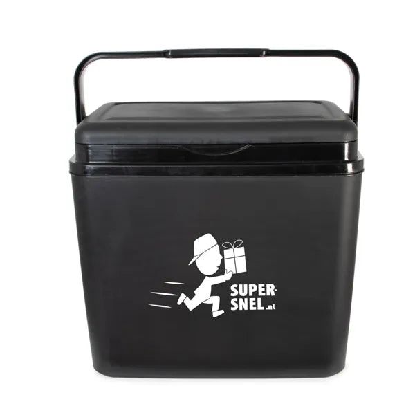 koelbox 24l zwart met logo 3828732