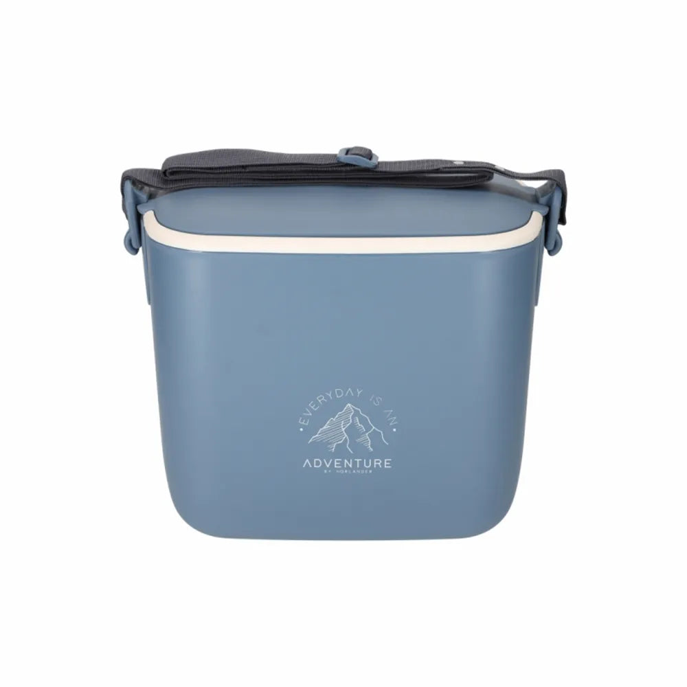adventure koelbox 5l van norlander blauw met logo 3828925