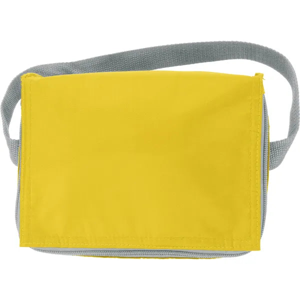 koeltas draagband 6 blikjes geel bovenkant 4 183604