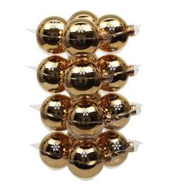 Kerstballen 80 mm, Goud - 40235050