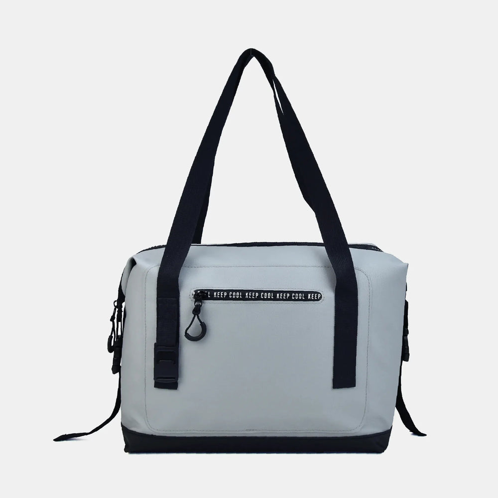 Casual koelshopper met schouderbanden - Blauw