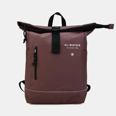 All Weather fietsrugzak met 17 inch laptopvak - Bordeaux