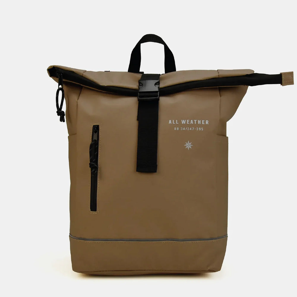 All Weather fietsrugzak met 17 inch laptopvak - Cappuccino