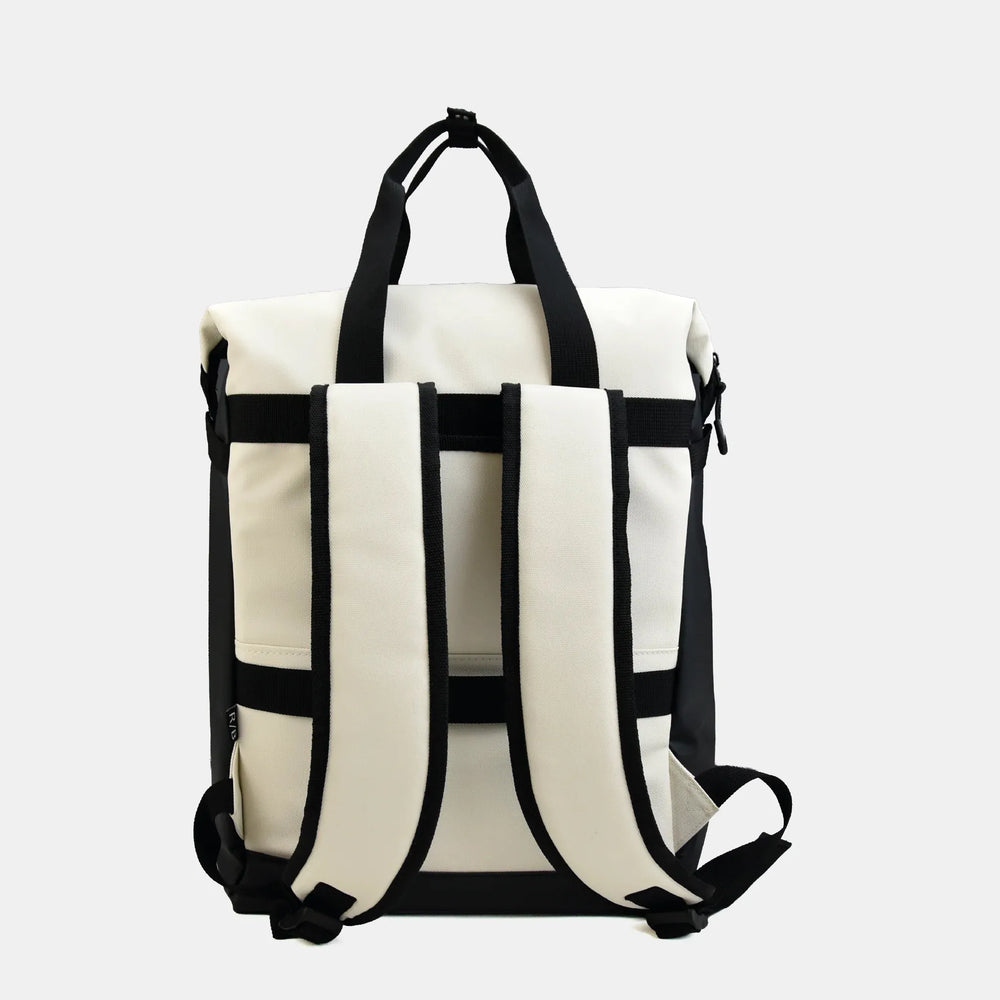 Casual koel-fiets-rugzak met fietshaken - Creme