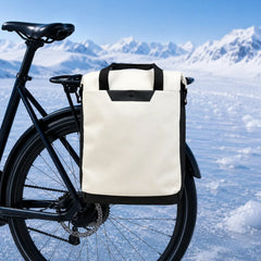 Casual koel-fiets-rugzak met fietshaken - Creme