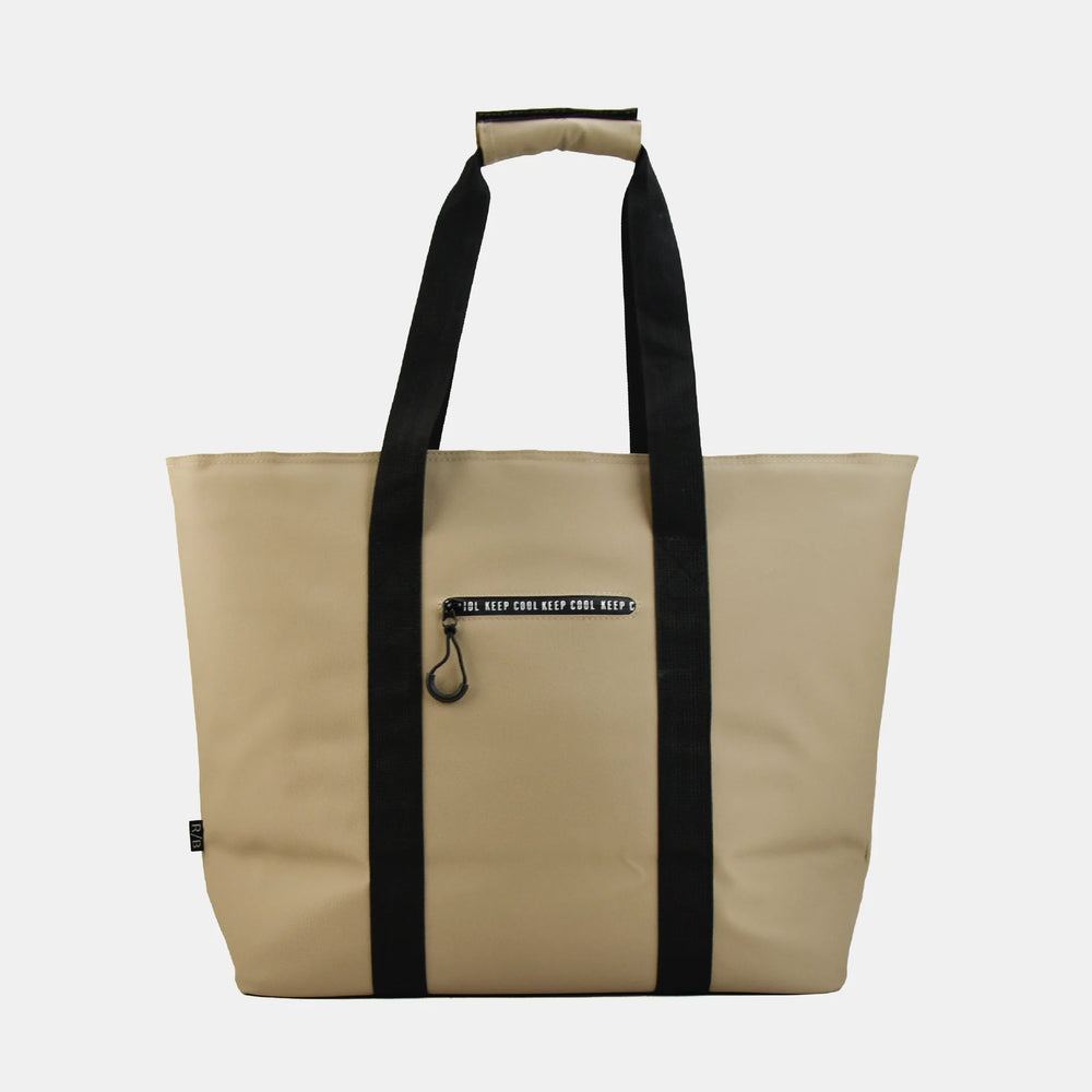 Casual koelshopper en strandtas - Beige
