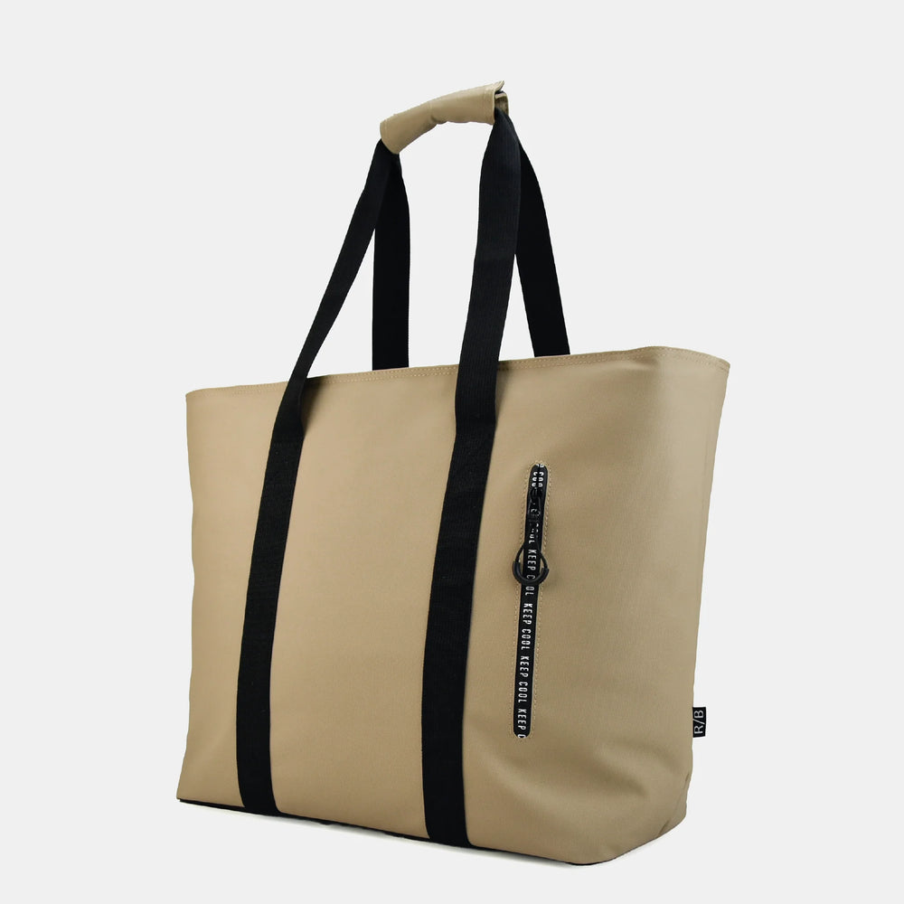 Casual koelshopper en strandtas - Beige